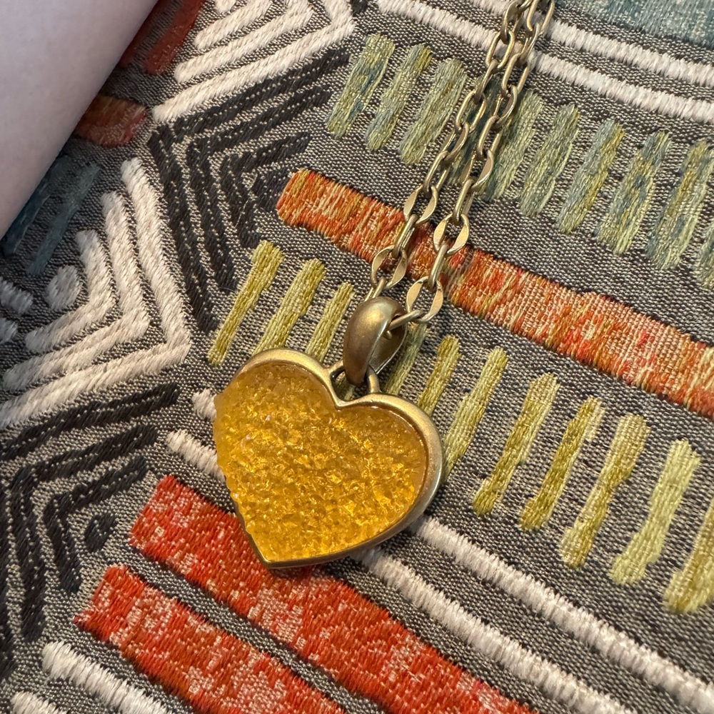 Lia Sophia Heart Pendant Necklace